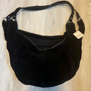 Free people Roma suede tote